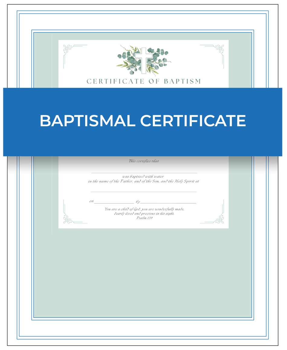 Baptismal Certificate – Next Day Apostille Service