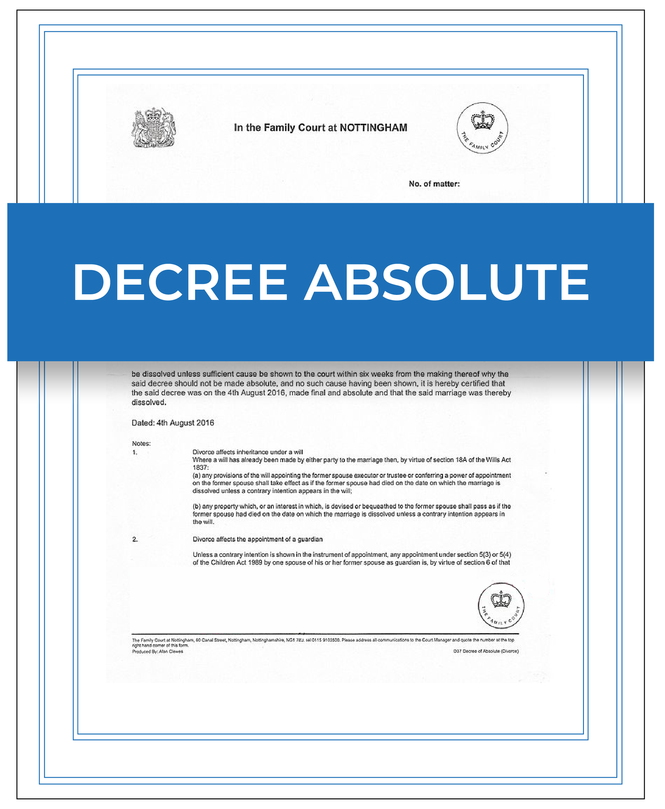 Decree Absolute Apostille | Fast Divorce Certificate Legalisation – 1st ...