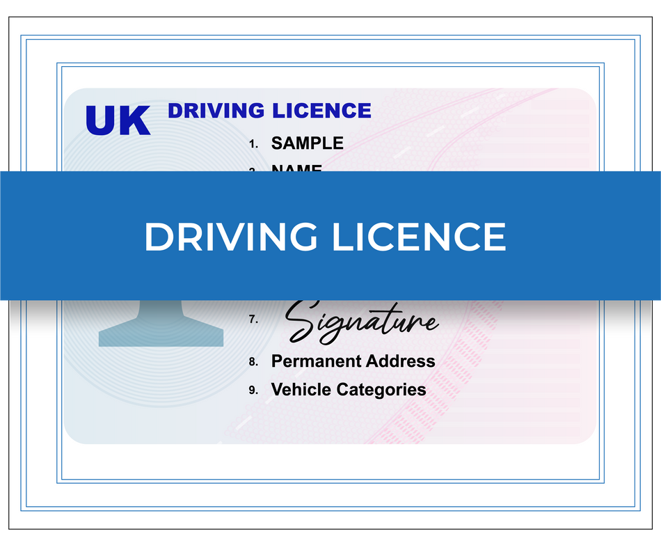 Driving licence – Next Day Apostille Service
