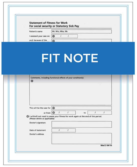 Fit Note Apostille | Medical Certificate Legalisation UK – 1st Apostille