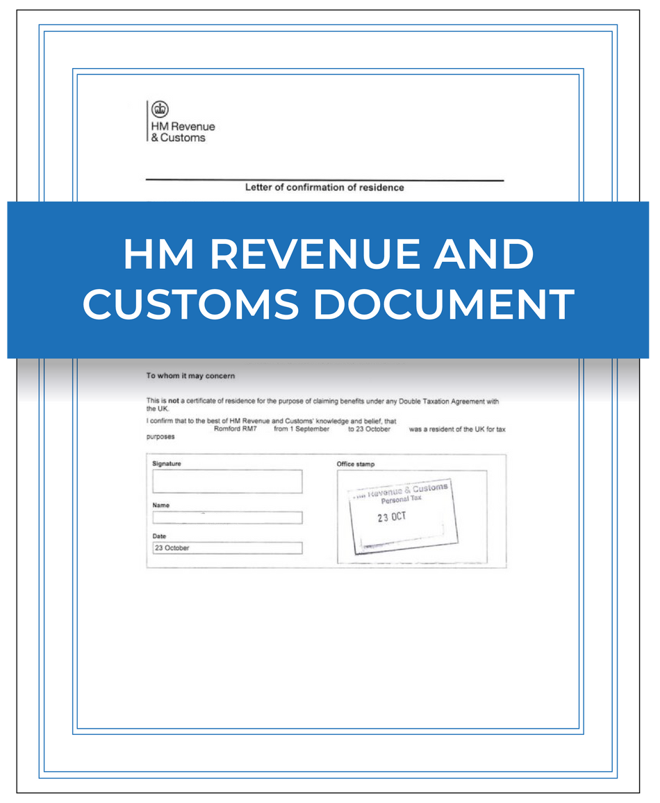 HM Revenue and Customs (HMRC) document – Next Day Apostille Service