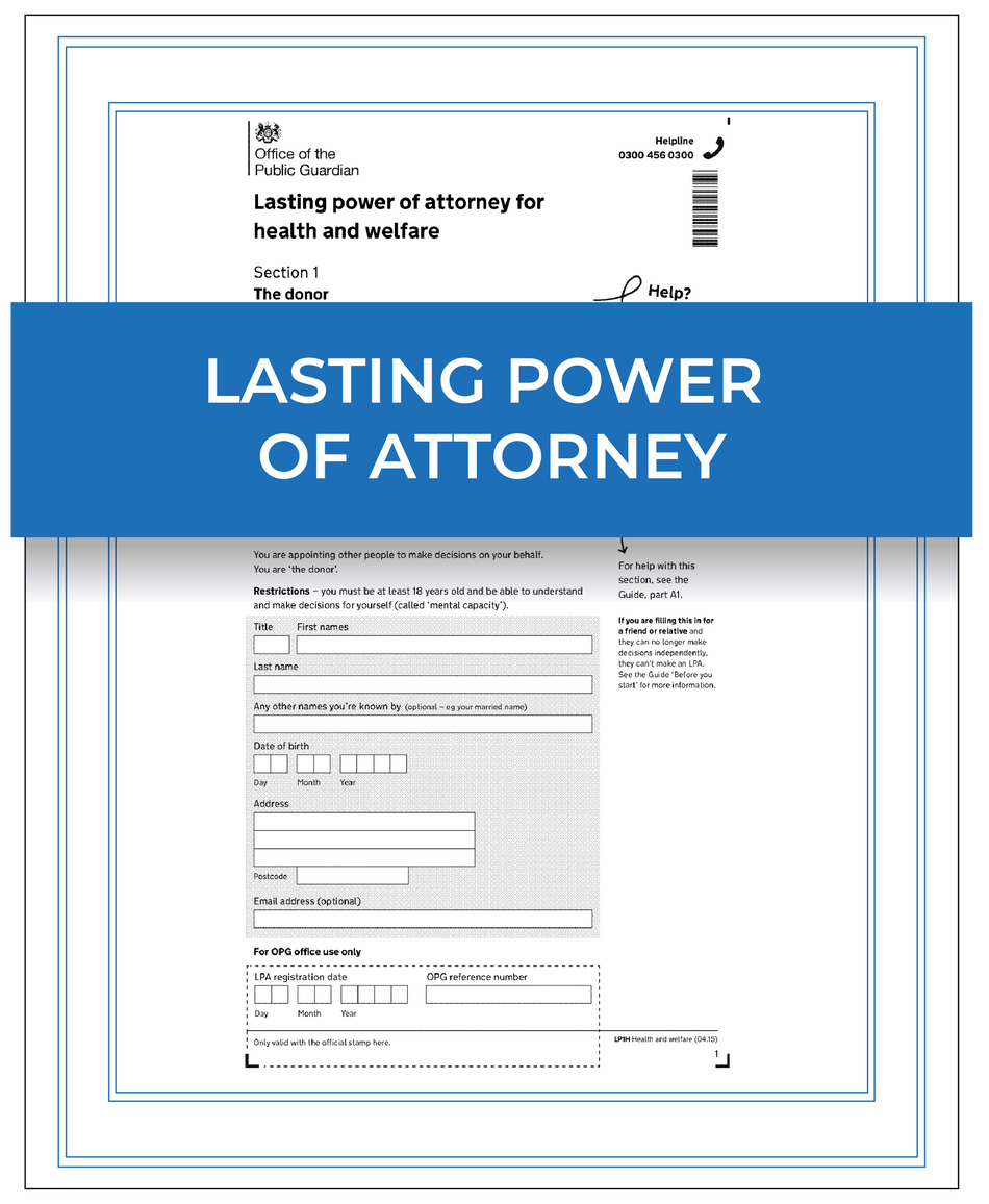 Lasting power of attorney – Next Day Apostille Service